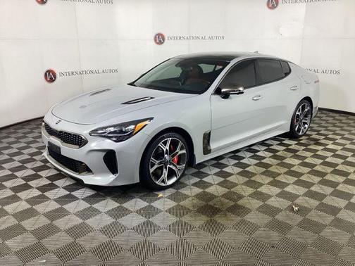 Ceramic Silver 2019 Kia Stinger GT2