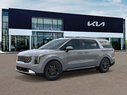 Ceramic Silver 2026 Kia Carnival Hybrid SX