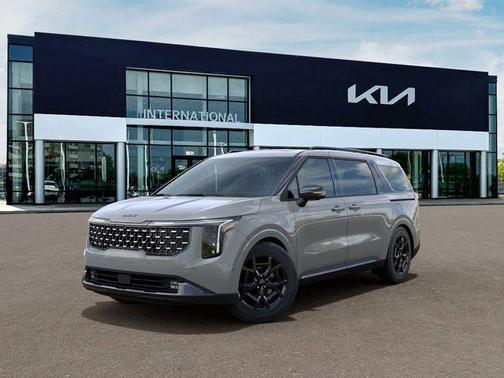 Ceramic Silver 2026 Kia Carnival Hybrid SX Prestige