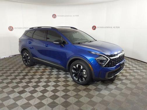 Sapphire Blue 2024 Kia Sportage X-Line