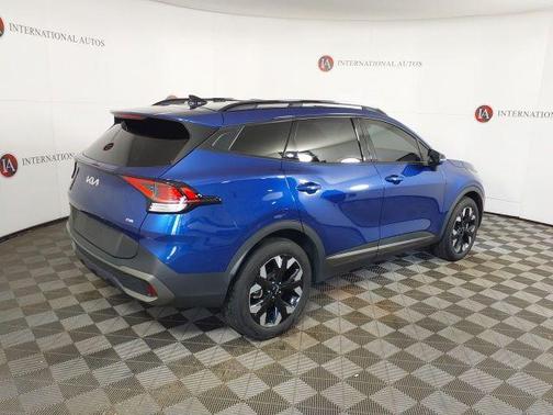 Sapphire Blue 2024 Kia Sportage X-Line