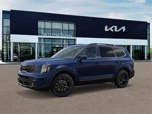Midnight Lake Blue 2025 Kia Telluride SX-Prestige X-Line