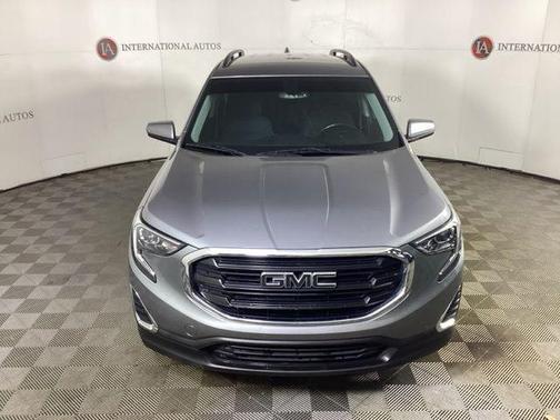 Satin Steel Metallic 2018 GMC Terrain SLE