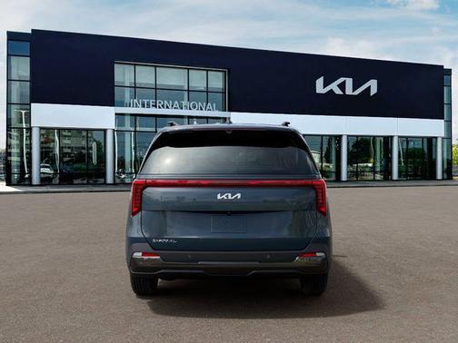 Blue 2026 Kia Carnival SX