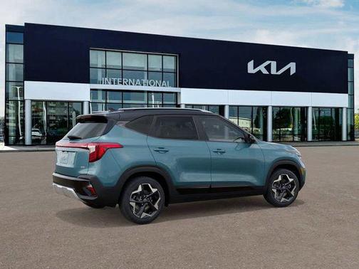 Pluton Blue/Black Roof 2026 Kia Seltos S