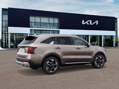 Volcanic Sand 2026 Kia Sorento Hybrid EX