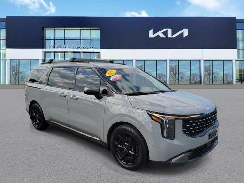 Ceramic Silver 2025 Kia Carnival SX Prestige