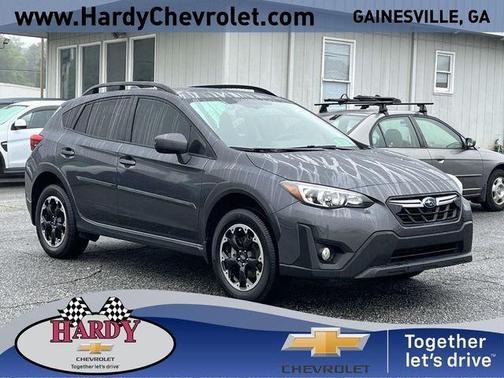 Magnetite Gray Metallic 2021 Subaru Crosstrek Premium
