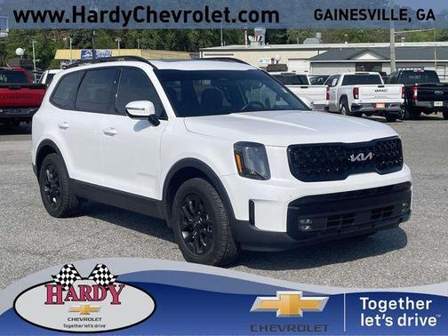 Glacial White Pearl 2024 Kia Telluride SX X-Pro