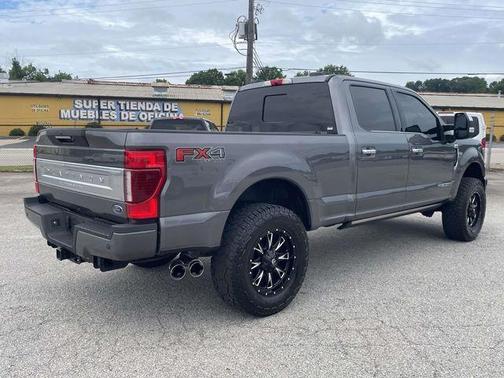 Gray Metallic 2022 Ford F-250 Platinum