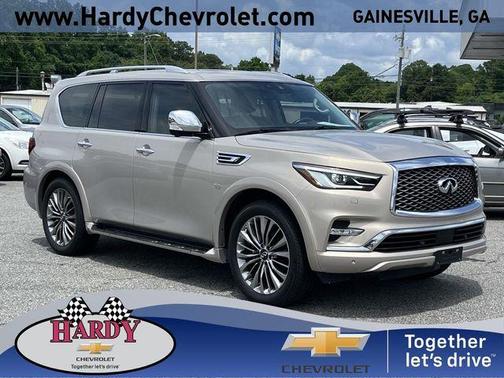 Champagne Quartz 2018 INFINITI QX80 Base