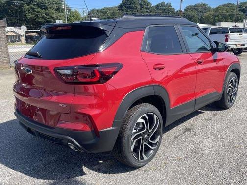 Red 2026 Chevrolet Trailblazer RS