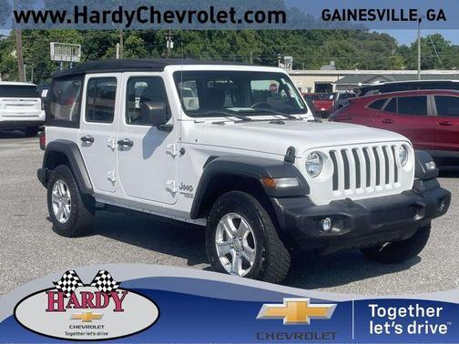 Bright White Clearcoat 2020 Jeep Wrangler Unlimited Sport