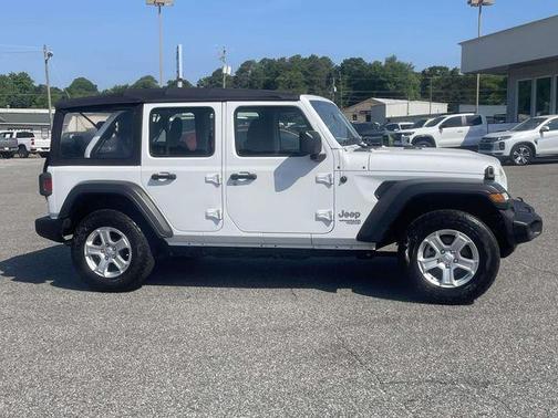 Bright White Clearcoat 2020 Jeep Wrangler Unlimited Sport