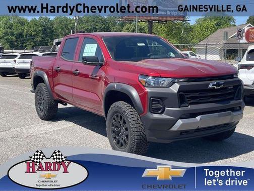 Radiant Red 2026 Chevrolet Colorado Trail Boss