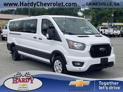 Oxford White 2024 Ford Transit-350 XLT
