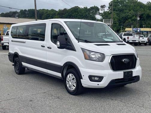 Oxford White 2024 Ford Transit-350 XLT