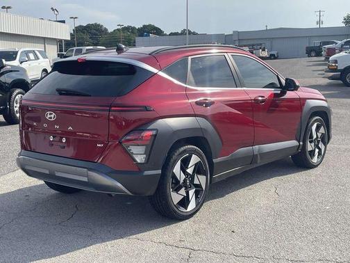 Red Metallic 2024 Hyundai KONA Limited