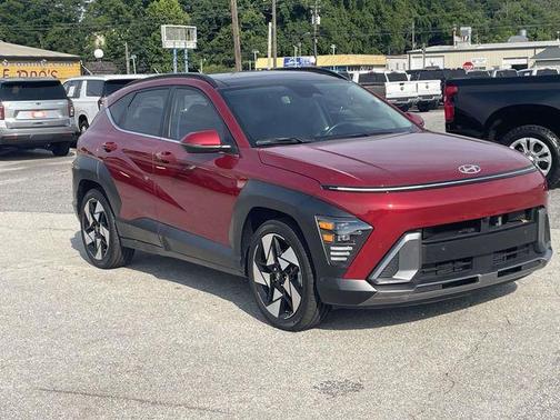 Red Metallic 2024 Hyundai KONA Limited