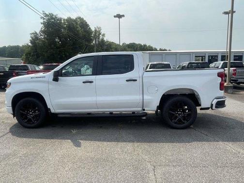 Summit White 2026 Chevrolet Silverado 1500 Custom