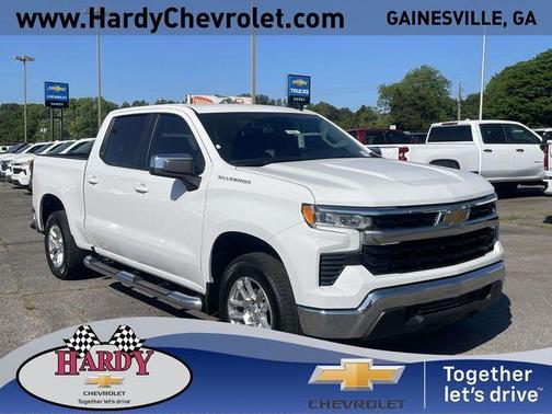 Summit White 2026 Chevrolet Silverado 1500 LT