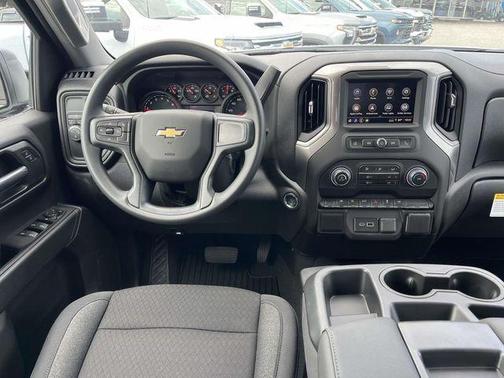 Summit White 2026 Chevrolet Silverado 1500 Custom