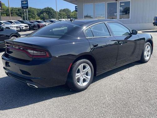 Pitch Black Clearcoat 2023 Dodge Charger SXT