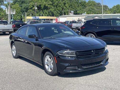 Pitch Black Clearcoat 2023 Dodge Charger SXT