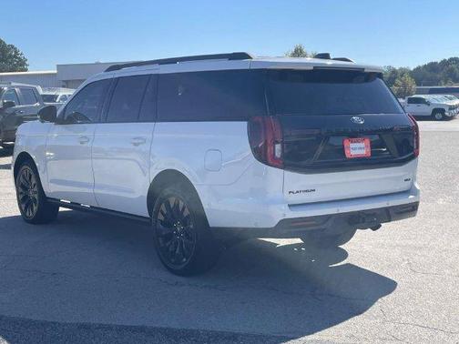 White Metallic 2025 Ford Expedition Max Platinum