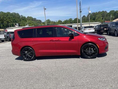 Red 2025 Chrysler Pacifica Limited