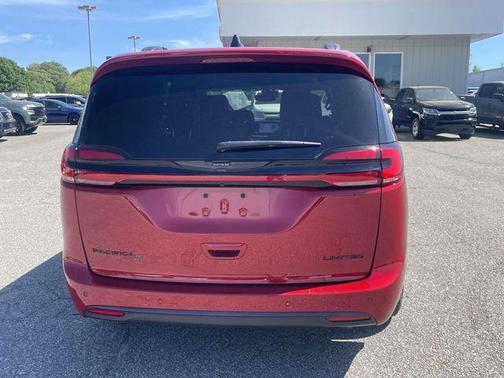Red 2025 Chrysler Pacifica Limited