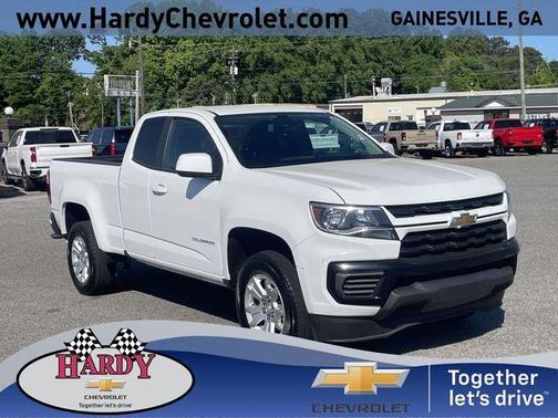 Summit White 2022 Chevrolet Colorado LT