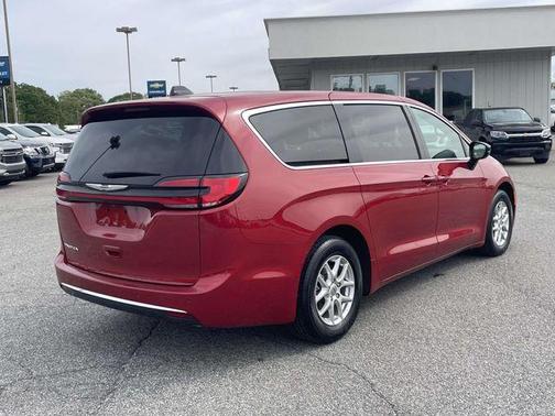 Red 2025 Chrysler Pacifica Select
