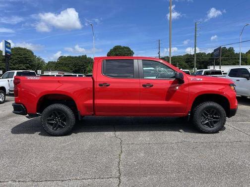 Red 2026 Chevrolet Silverado 1500 Custom Trail Boss