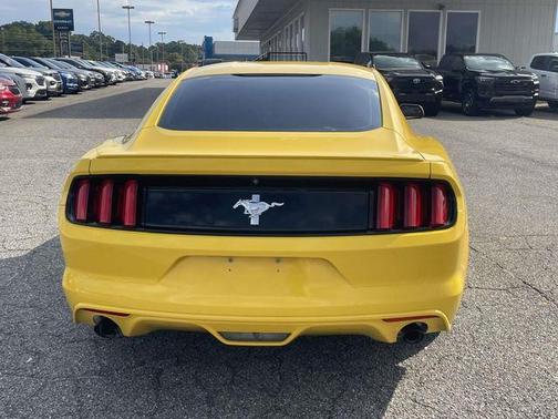 Yellow 2015 Ford Mustang V6