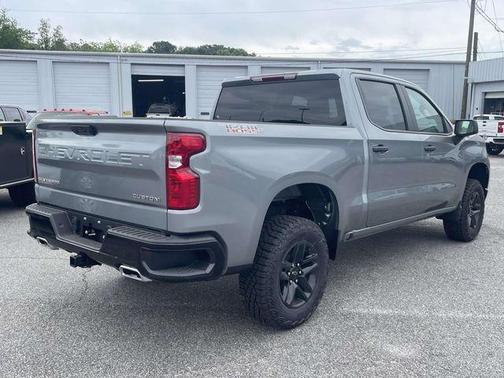 Sterling Gray Metallic 2026 Chevrolet Silverado 1500 Custom Trail Boss