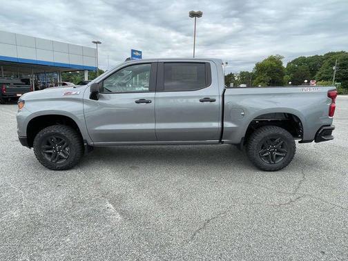Sterling Gray Metallic 2026 Chevrolet Silverado 1500 Custom Trail Boss