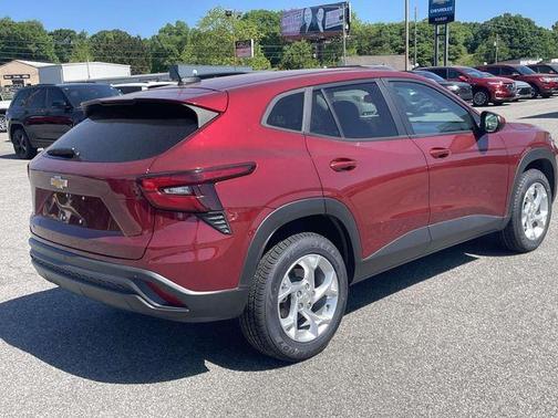 Crimson Metallic 2024 Chevrolet Trax LS