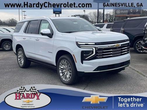 Polar White 2026 Chevrolet Tahoe Premier