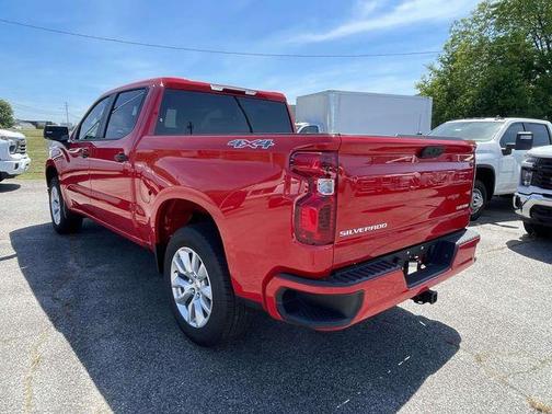 Red 2026 Chevrolet Silverado 1500 Custom