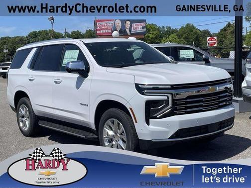 Polar White 2026 Chevrolet Tahoe Premier