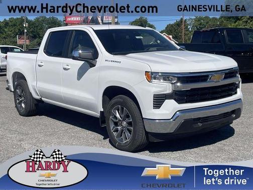 Summit White 2026 Chevrolet Silverado 1500 LT