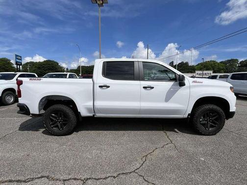 Summit White 2026 Chevrolet Silverado 1500 Custom Trail Boss