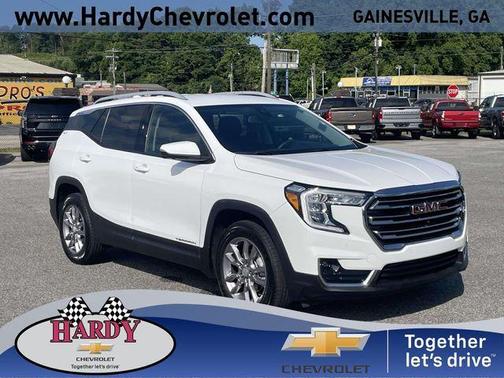 Summit White 2023 GMC Terrain SLT