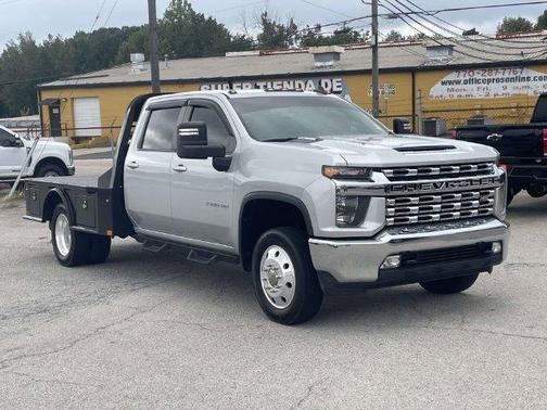 Silver Ice Metallic 2022 Chevrolet Silverado 3500 LT