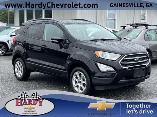 Shadow Black 2021 Ford EcoSport SE
