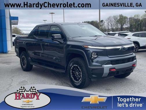 Blue Smoke 2026 Chevrolet Silverado EV Trail Boss
