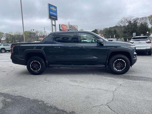 Blue Smoke 2026 Chevrolet Silverado EV Trail Boss