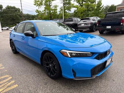Boost Blue Pearl 2026 Honda Civic Hybrid