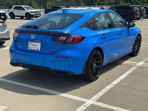 Boost Blue Pearl 2026 Honda Civic Hybrid